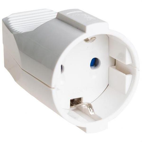 Solera Adaptador Enchufe Universal 40036 UK Blanco