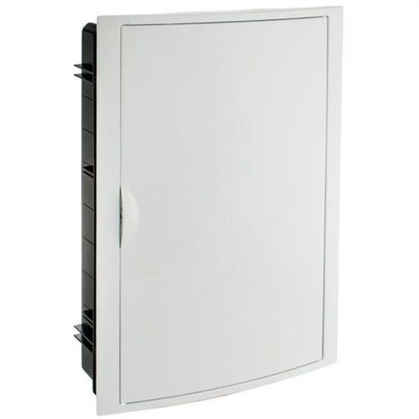 SOLERA 5260 Caja de distribución de empotrar de 42 elementos 360x528x86mm marco y puerta blancos