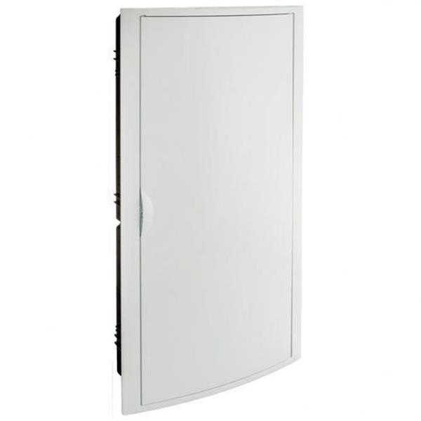 SOLERA 5270 Caja de distribución de empotrar de 56 elementos 320x670x75mm marco y puerta blancos