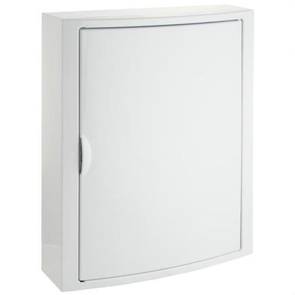 SOLERA 5281 Caja de distribución de superficie de 28 elementos 362x438x104 mm color blanco