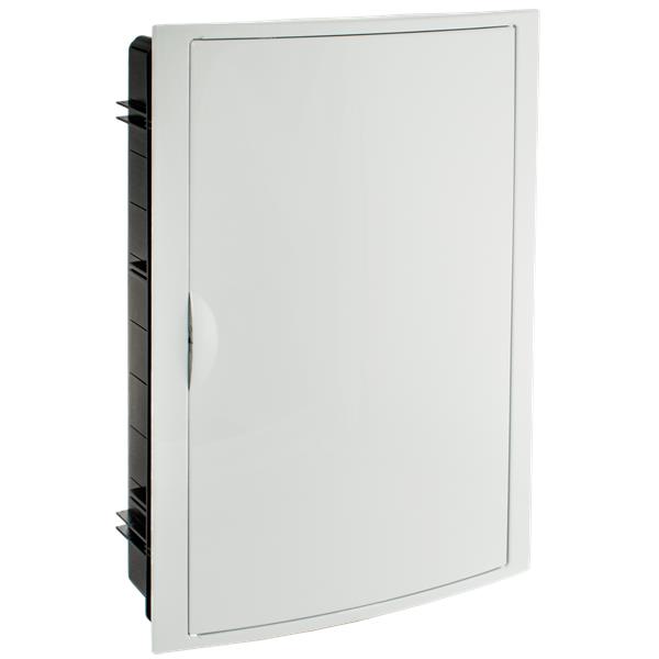 SOLERA 5430 Caja de distribución de empotrar de 30 elementos + 4 precintables 320x528x86mm marco y puer