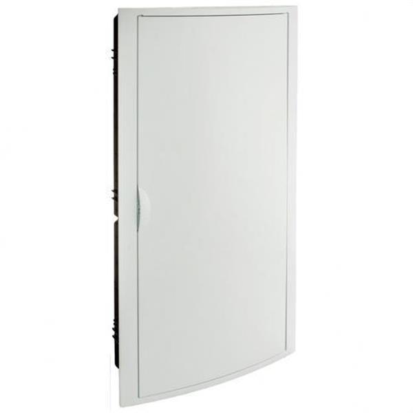 SOLERA 5440 Caja de distribución de empotrar de 40 elementos + 4 precintables 320x670x75mm marco y puer