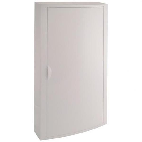 SOLERA 5441 Caja de distribución de superficie de 40 elementos + 4 precintables 362x686x104mm marco y p