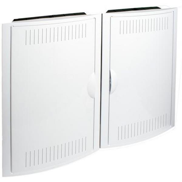 Conjunto para ICT 2 registros vacíos con puerta+marco blanco - Guarconsa -  Distribuidor de material eléctrico líder en Madrid