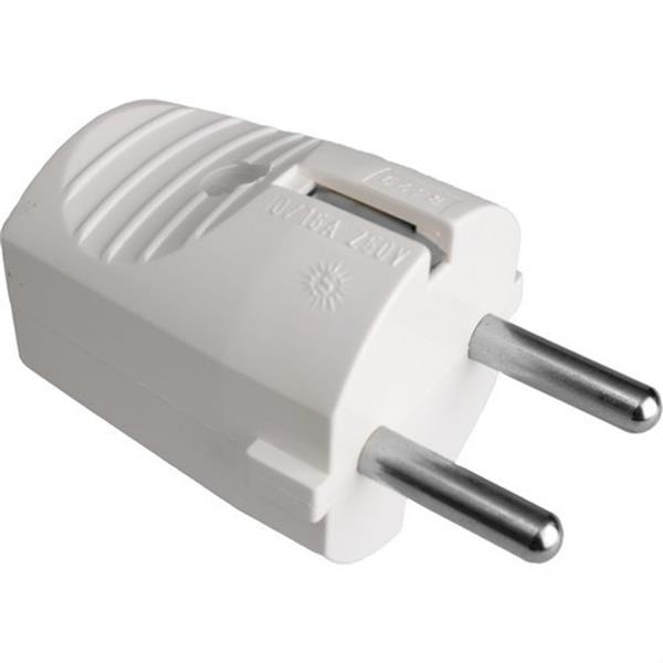 SOLERA 6428 Clavija bipolar con TT lateral 10/16A 250V