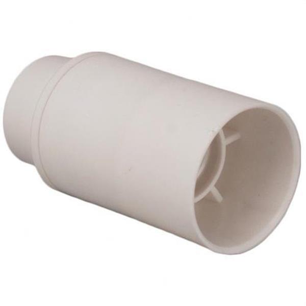 SOLERA 6584CLB Portalámparas E14 2A 250V cuerpo liso blanco