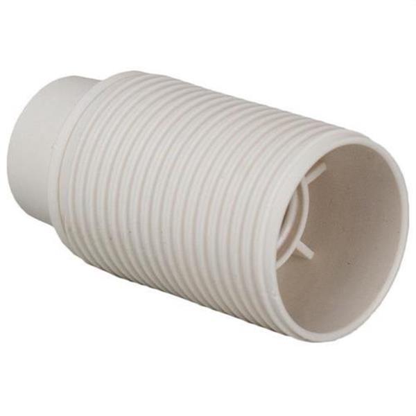 SOLERA 6584CRB Portalámparas E14 2A 250V cuerpo roscado blanco