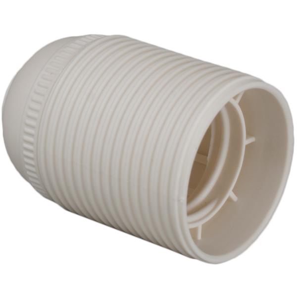 SOLERA 6829CRB Portalámparas E27 4A 250V cuerpo roscado blanco