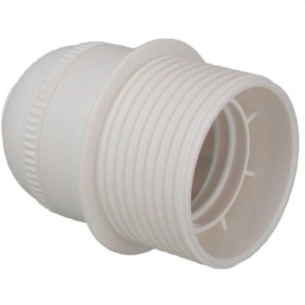 SOLERA 6829CTB Portalámparas E27 4A 250V cuerpo roscado T blanco