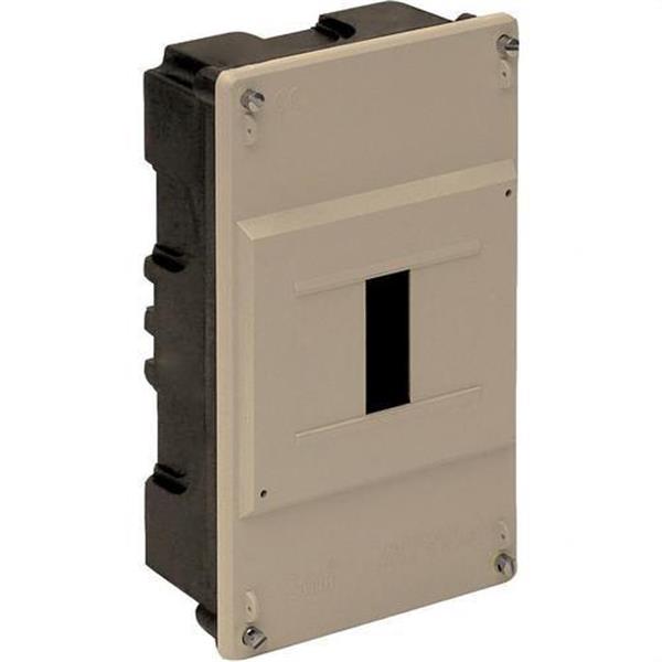 SOLERA 695 Caja distribución empotrar 4 elementos 40A 115x188x55mm tapa marfil