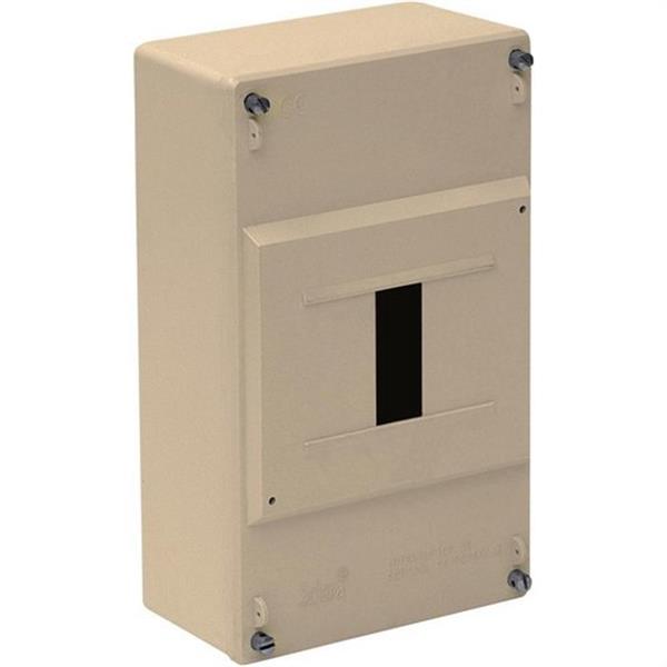 SOLERA 699 Caja distribución superficie 4 elementos 40A 115x188x55mm blanco