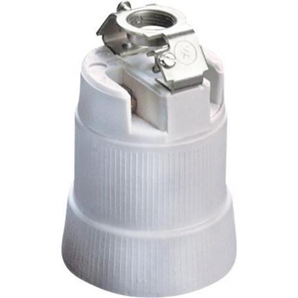 SOLERA 777B Portalámparas E-40 de porcelana Serie 777 16A 250V protección contra choques eléctricos con