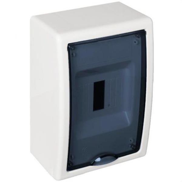 SOLERA 8699PF Caja de distribución de superficie de 4 elementos 150x225x95mm precintable color blanco y p