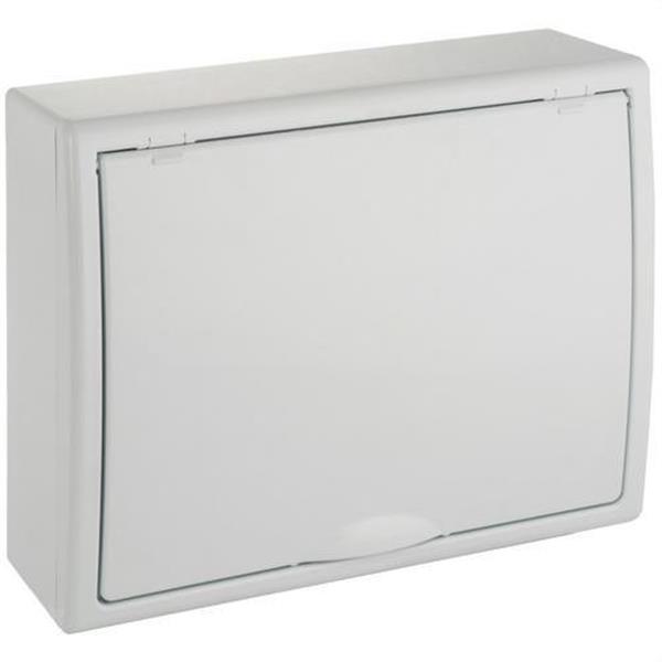 SOLERA 8703 Caja de distribución de superficie de 12 elementos 302x247x104mm color blanco