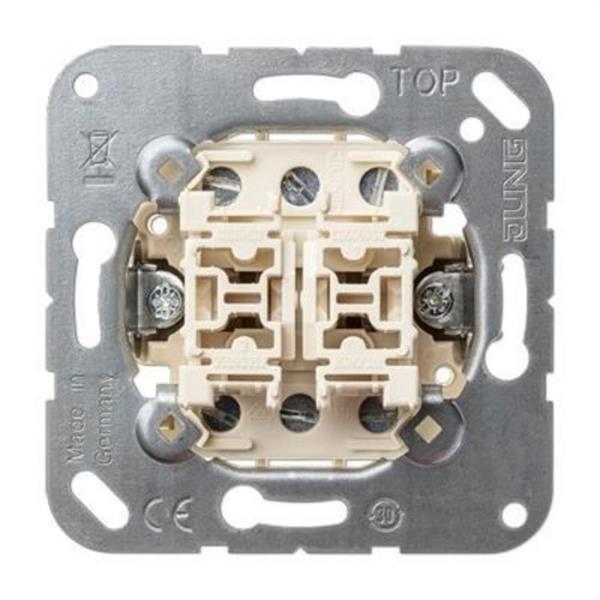JUNG 509U Mecanismo doble conmutador 10AX 250V