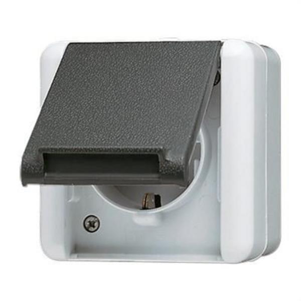 JUNG 820KIW Base enchufe Schuko® 10-16A 250V WG800