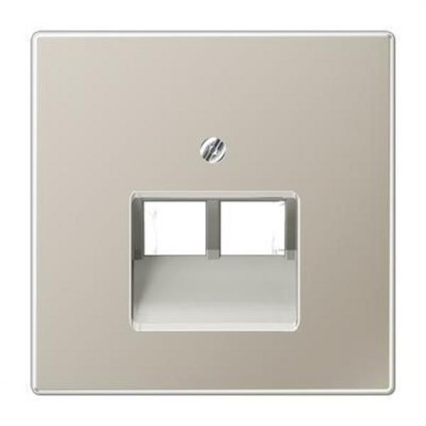 JUNG ES2969-2UA Placa teléfono doble Serie acero