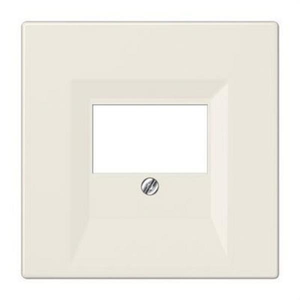 JUNG LS969T Placa para módulo comunicación KNX/USB toma altavoz blanco marfil