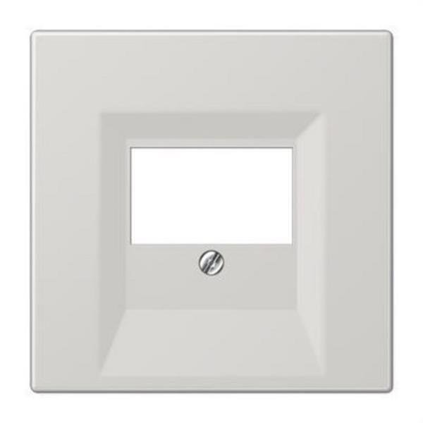 JUNG LS969TLG Placa para módulo comunicación KNX/USB toma altavoz gris claro