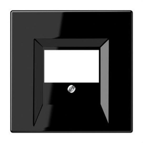 JUNG LS969TSW Placa para módulo comunicación KNX/USB toma altavoz negro