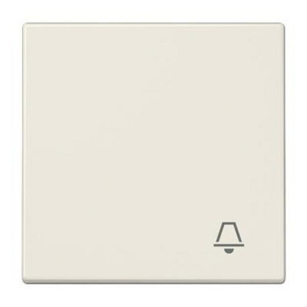 JUNG LS990K Tecla símbolo timbre blanco marfil