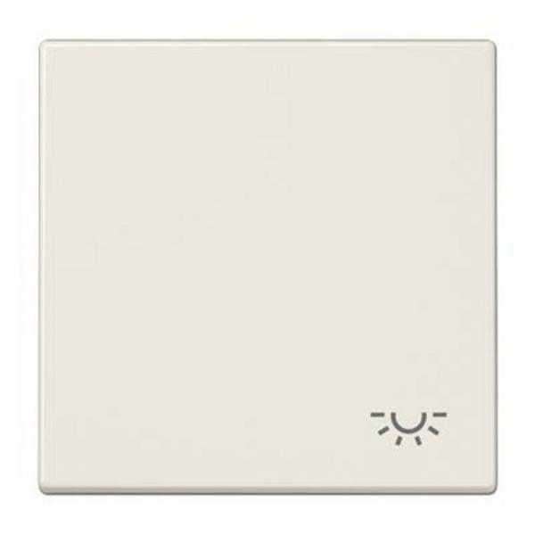 JUNG LS990L Tecla símbolo luz blanco marfil