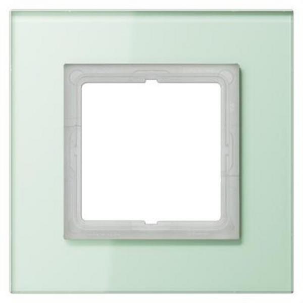 JUNG LSP981GLAS Marco embellecedor simple 115x115mm cristal