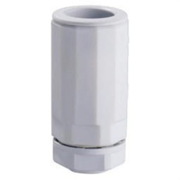 GEWISS DX43220 Racor tubo-caja MORBIDX libre de halógenos con diámetro de 20mm gris RAL7035 IP67