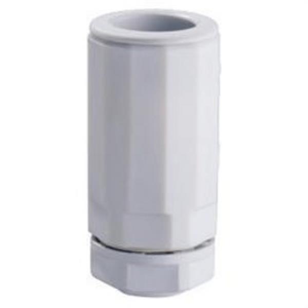 GEWISS DX43240 Racor tubo-caja MORBIDX libre de halógenos con diámetro de 40mm gris RAL7035 IP67