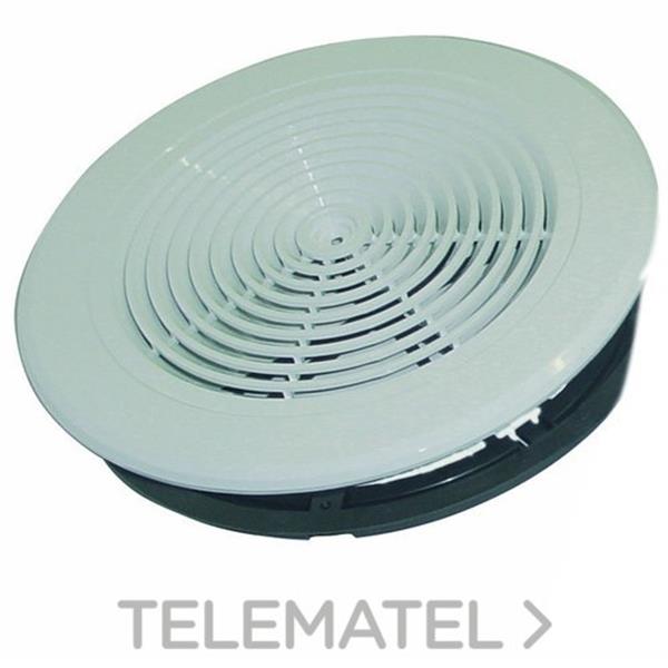 SONELCO P4961-01 Rejilla plástico redondo blanco con garras universal altura 8"