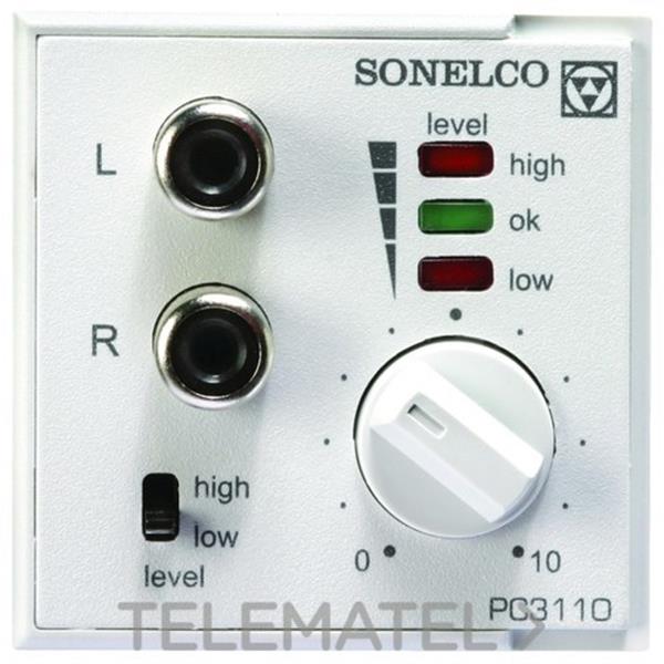 SONELCO PC3110-01 Módulo entrada blanco