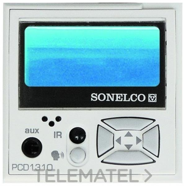 SONELCO PCD1310-01 Mando domótica 2 canales estéreo blanco