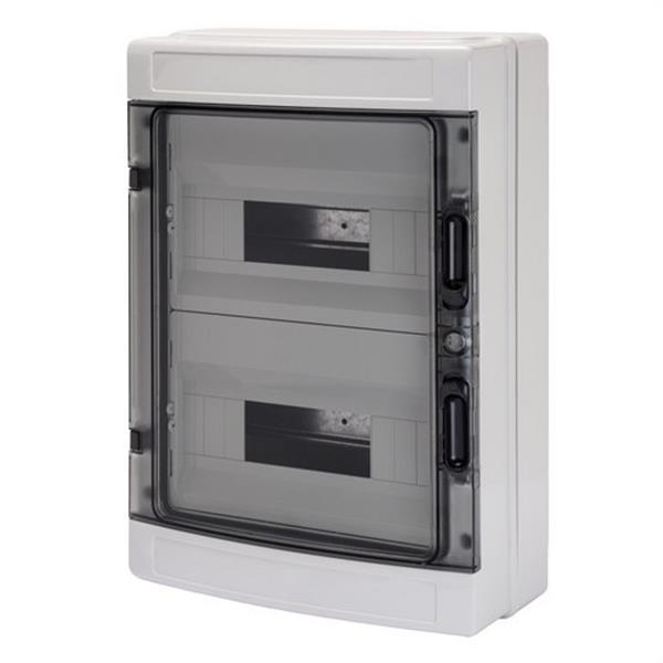 GEWISS GW40104 Cuadro de distribución con paneles troquelados bastidor extraíble con 12 (12x2) módulos pre