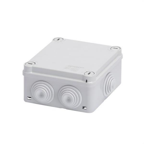 GEWISS GW44024 Caja de derivación con tapa baja a presión tornillos de 1/4 giro paredes con pasacables 100