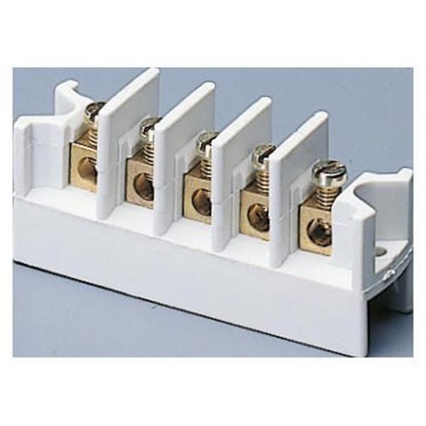 GEWISS GW44606 Regleta multipolar fijación a presión con capacidad de conexión de 3x4mm²