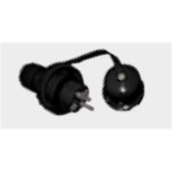 GEWISS GW60191 Clavija SCHUKO 2P+TT IP68