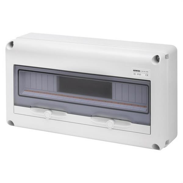 GEWISS GW68024N Módulo adicional Q-DIN con 20 módulos IP65