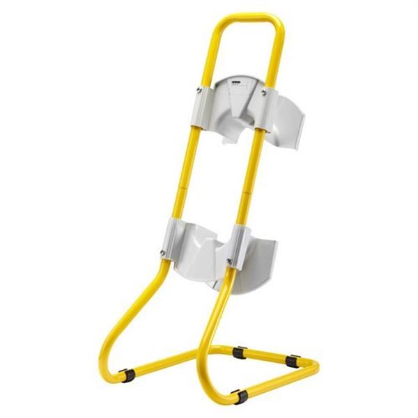 GEWISS GW68431 Soporte de tubo metálico para Q-DIN con 10 módulos barnizado amarillo