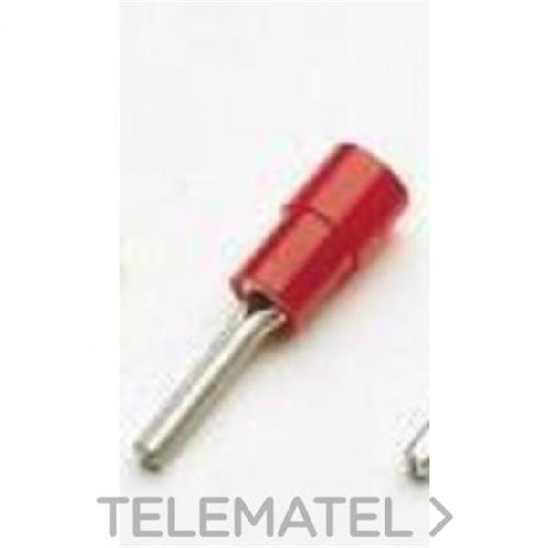 XB COMPONENTS EF-15019 Terminal aislado punta 0,25 1,65mm² 1,9x11,2
