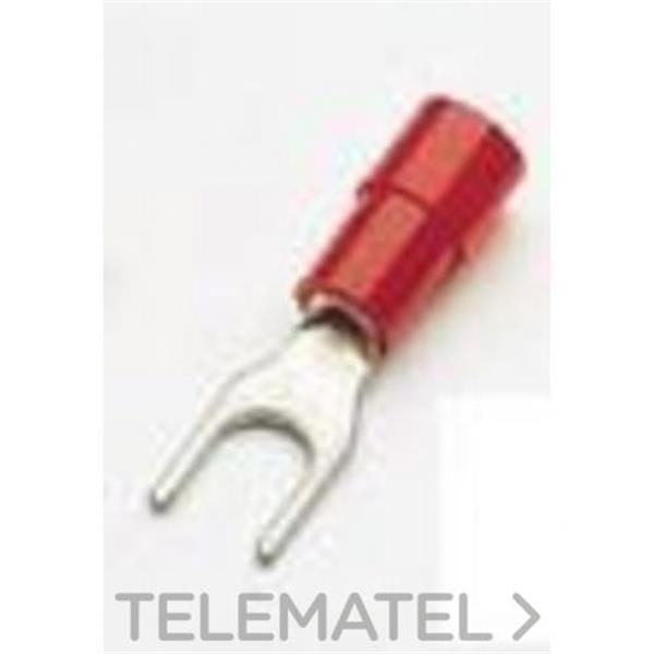 XB COMPONENTS EF-15043-A Terminal aislado horquilla 0,25 1,65mm² 4,3x6,4