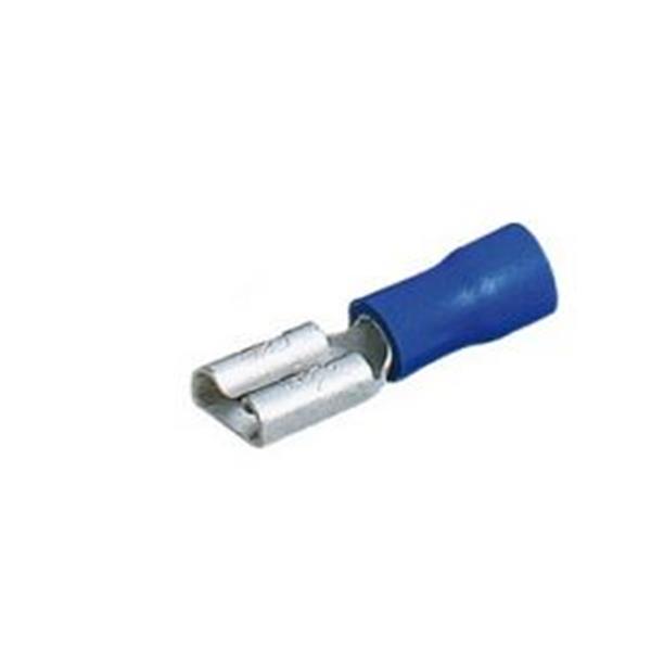 XB COMPONENTS PVCC-25063-2 Terminal PVC casquillo 1,04/2,63 0,250x0,032 azul