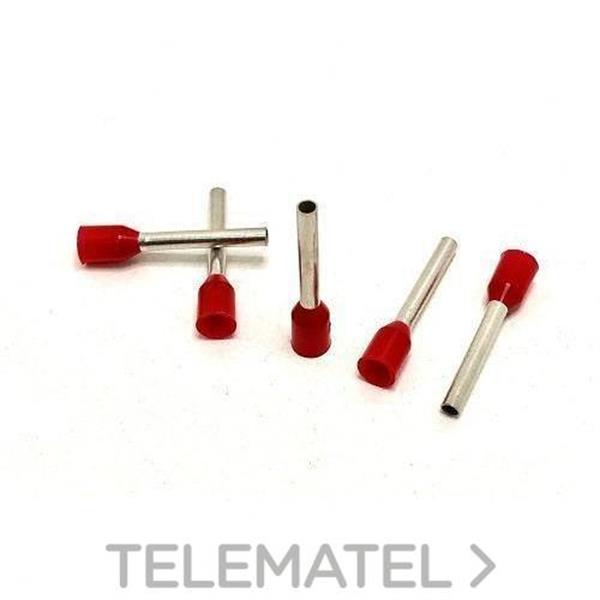 XB COMPONENTS TE-1.00-L Puntera telecrimp diámetro 1,4/3 longitud 18,4/12