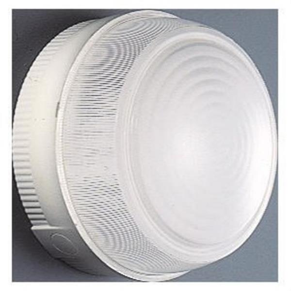 GEWISS GW80652 Luminario TONDA ES 230 100W E27 clase II gris RAL7035 IP55