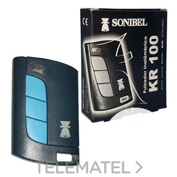 SONIBEL KR 100 Pulsador inalámbrico KR 100m 1x12V A23