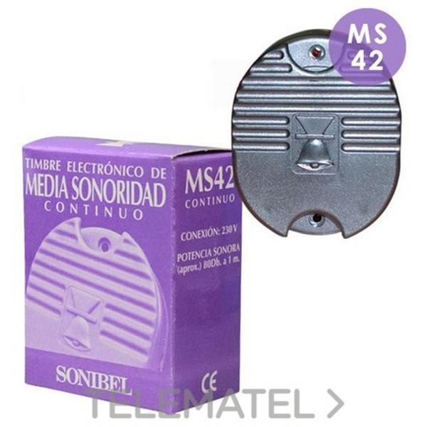 SONIBEL MS 42 Timbre electrónico media sonoridad CONTINUO