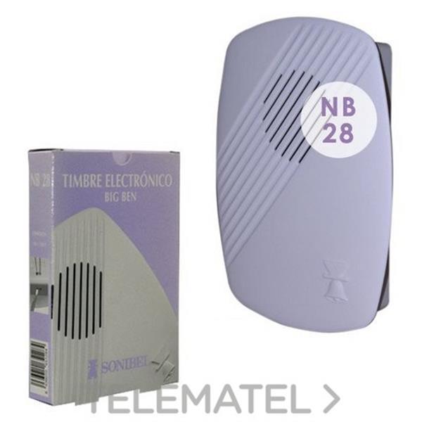 SONIBEL NB 28 Timbre electrónico hogar BIG BEN 210/230V