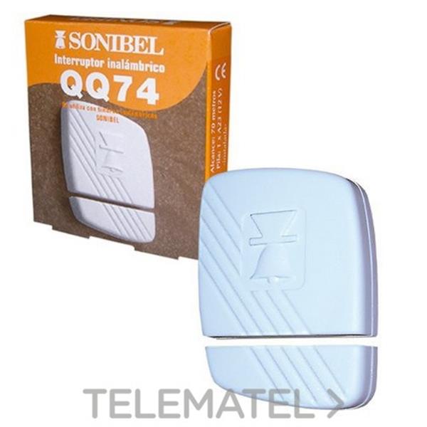 SONIBEL QQ 74 Interruptor inalámbrico 1x12V