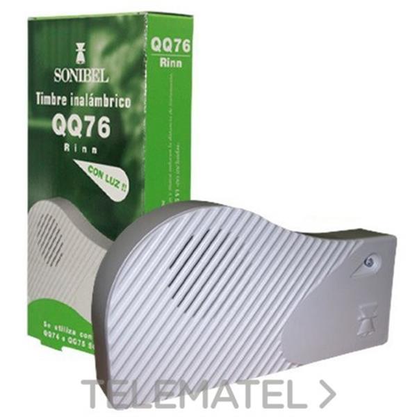 SONIBEL QQ 76 Timbre inalámbrico RINN 3x1,5V