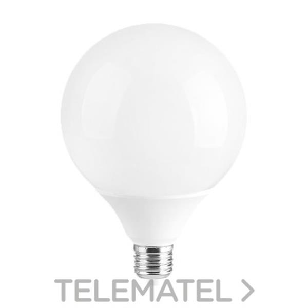 LAES 976595 Lámpara ahorro Globe 120mm 840 E27 23W blanco