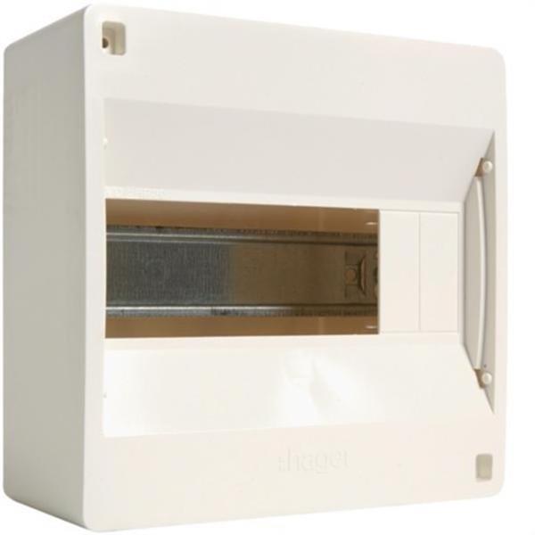 HAGER VD108NE Caja superficie golf VD 8 módulo